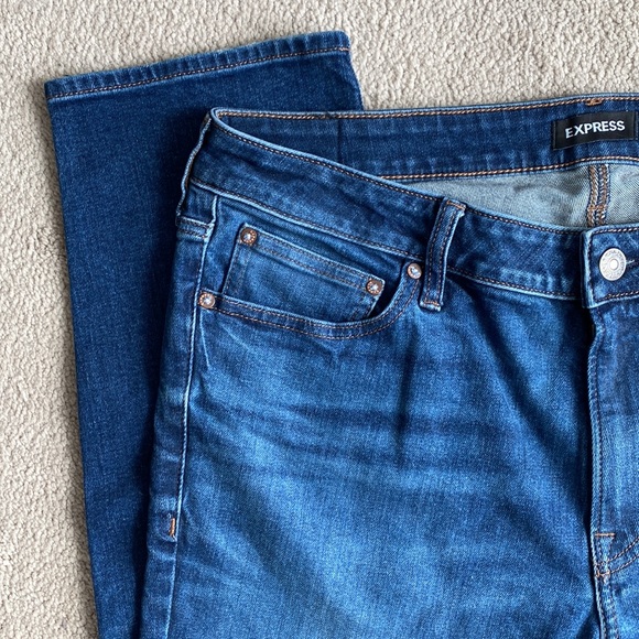Express Men’s Slim Straight Jeans - Picture 2 of 7